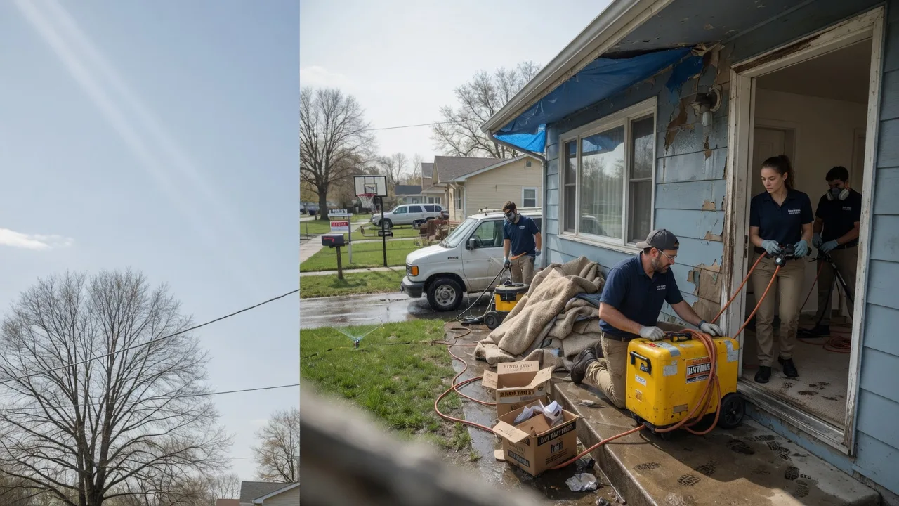 Basement Flood Cleanup in Clay, WV near me